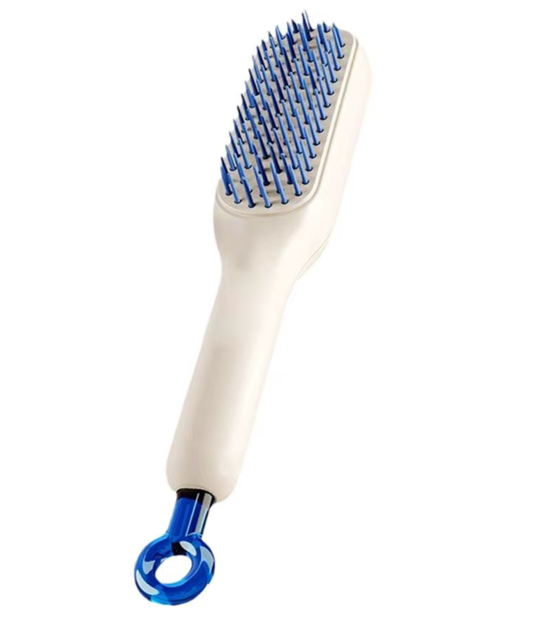 1PCS Self-Cleaning Anti-Static Massage Combs Telescopic Comb for Hair Scalp Cleaning Anti-Static Massage Comb